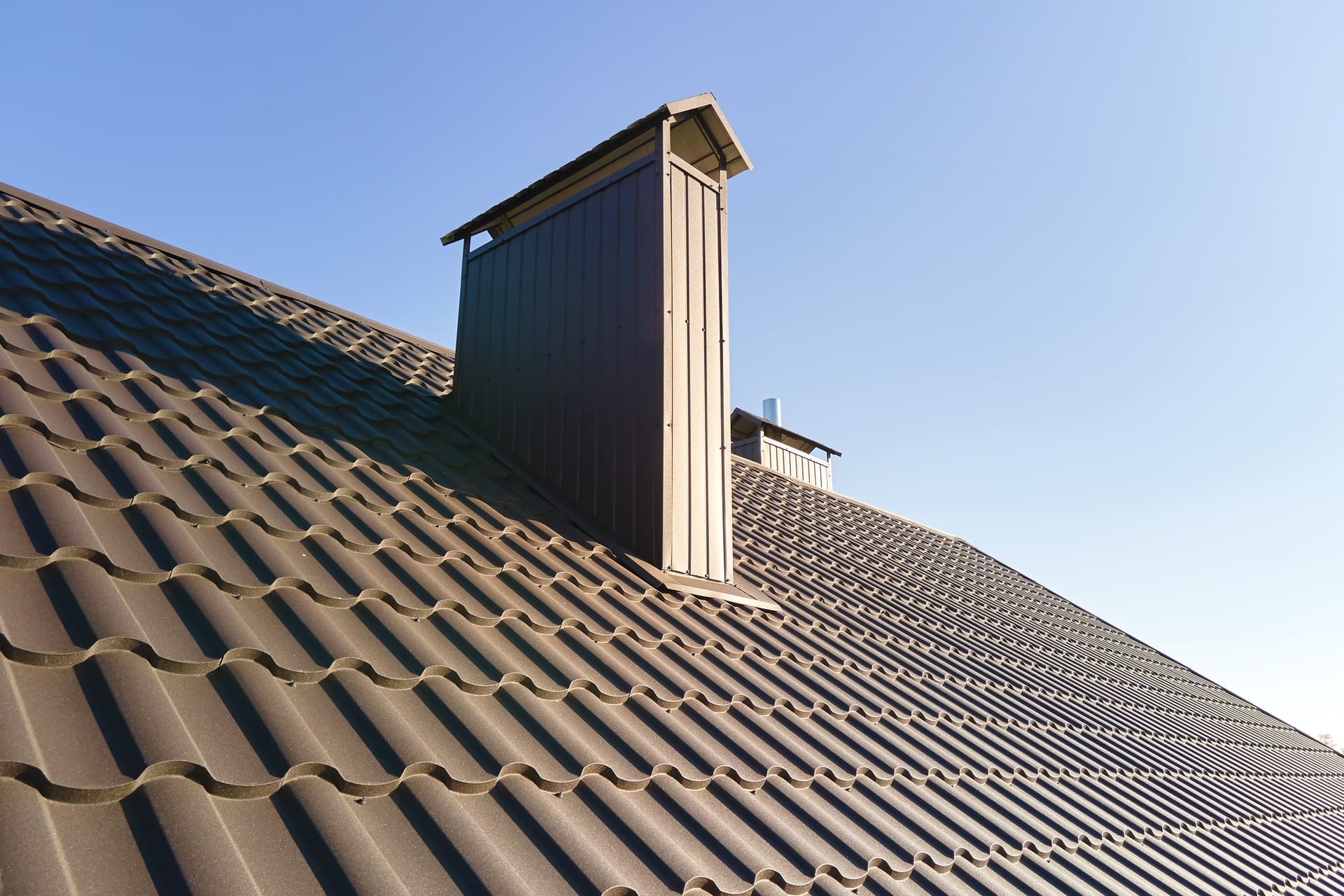 Metal tile roof installed on a Florida home by Best Florida Roofing