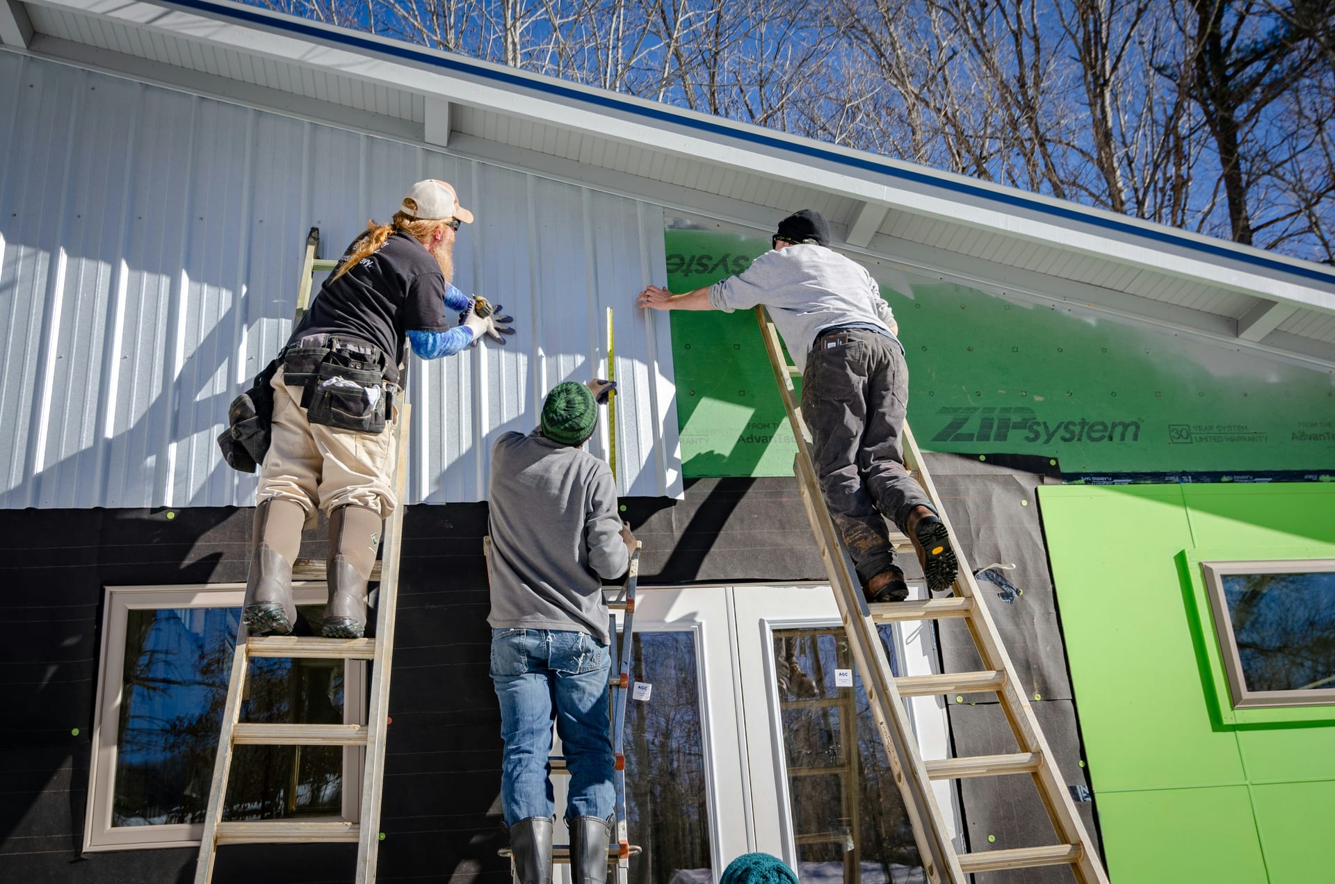 Best Florida Roofing crew working together on a roof installation